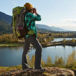 Duluth Trading Co. Women's Flexpedition Pull-On Bootcut Pants Gray Size 10 X 33